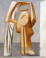 Bather aux soutiens gorge leves 1929 cubisme Pablo Picasso